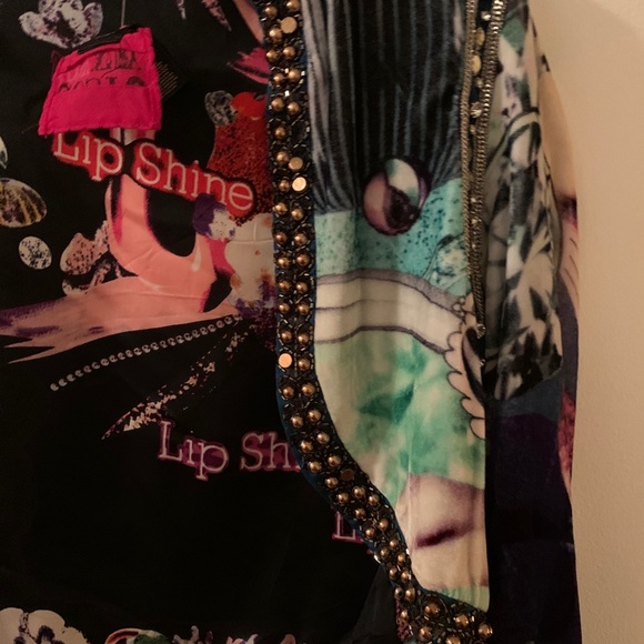 Runway Custo silk cropped blazer - Picture 12 of 15